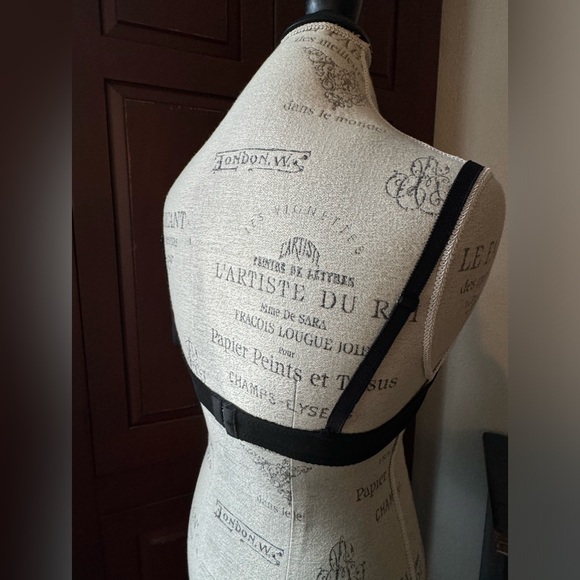 Rampage 36B Black Floral Embroidered Wired Bra - Picture 7 of 16